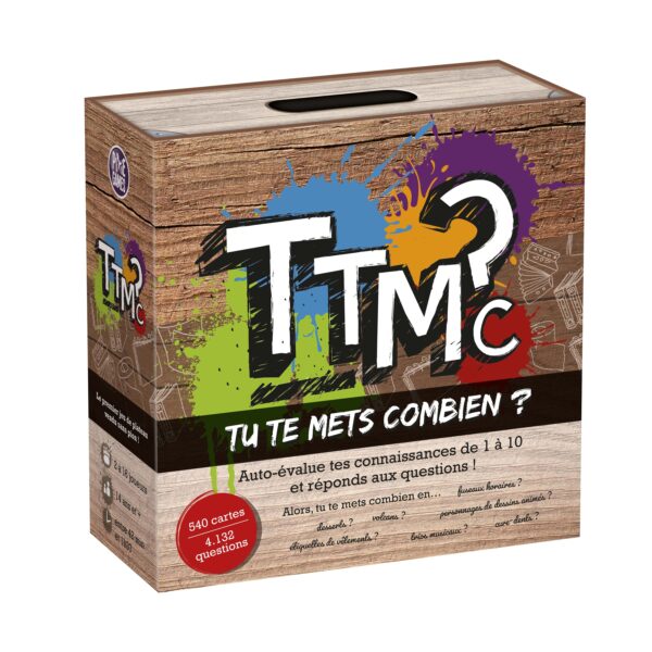 Boîte du jeu TTMC – Tu Te Mets Combien ?