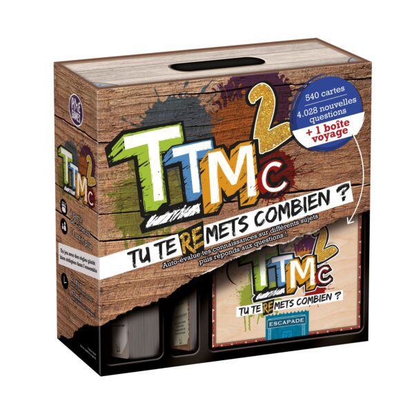 Boîte du jeu TTMC 2 – Tu Te (Re)Mets Combien ?