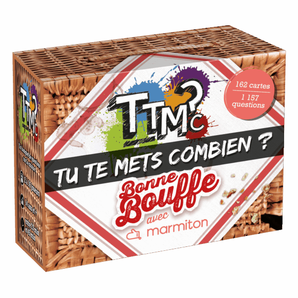 Boîte du jeu TTMC – Bonne Bouffe avec Marmiton