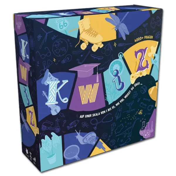 Boîte du jeu KWIZ (version allemande de TTMC)