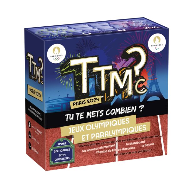 Boîte du jeu TTMC – Paris 2024 : Jeux Olympiques & Paralympiques